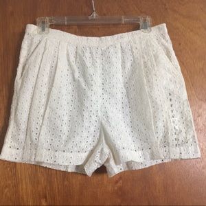 White Shorts
